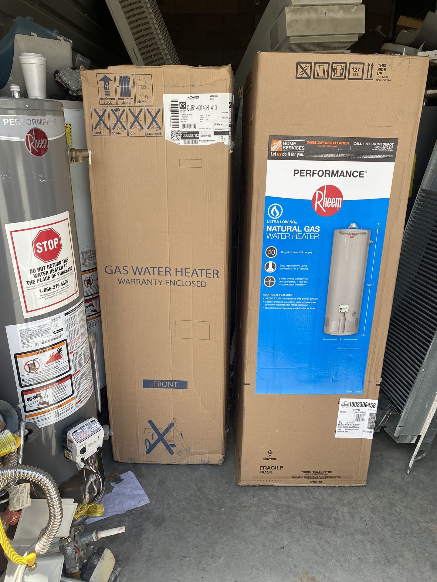 40 Gallon Water Heater