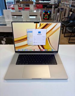 MacBook Pro 16inch M1Pro - 16GB Ram-512ssd with Final Cut Pro & Logic Pro X