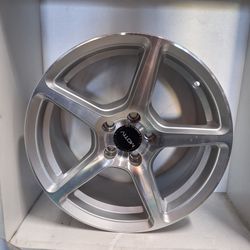 16" 5x100 Toyota Corolla Silver Wheels