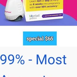 Gender Reveal Tests...See Pictures Please