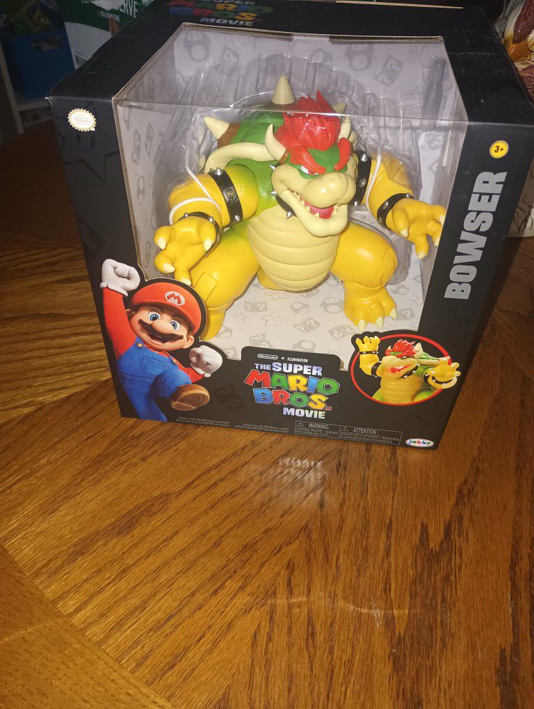 Bowser From Mario Movie Figure