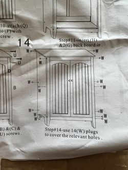 White Beadboard Storage Cabinet