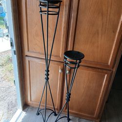 Like New Wrought Iron Candle Holders $60 FIRM