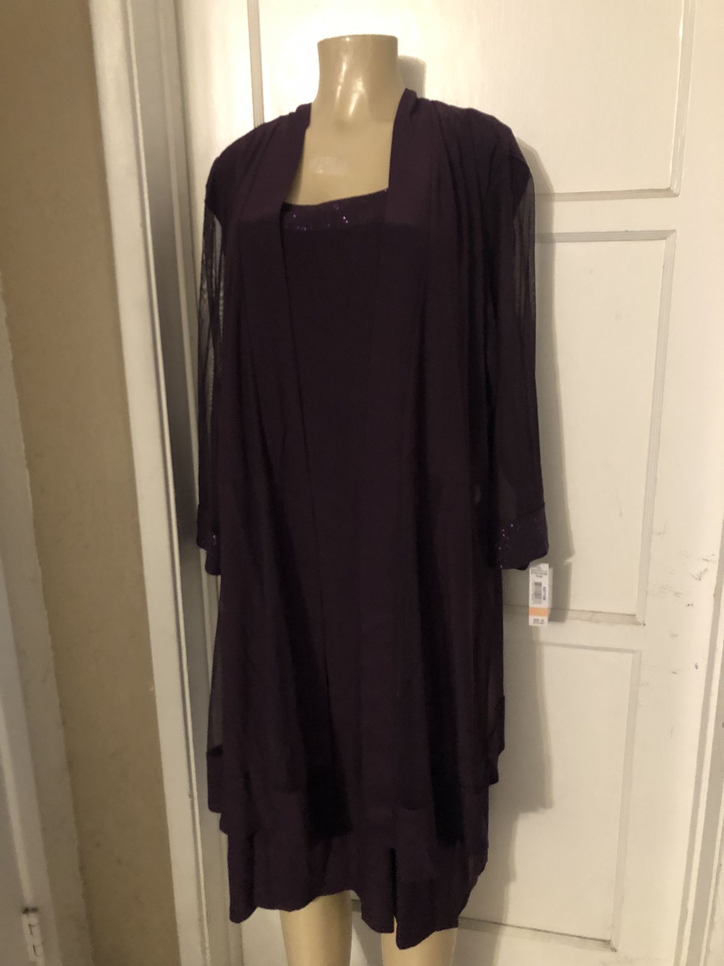 PLUS-SIZE FORMAL DRESSES SIZES XXL 16 NEW WITH TAG