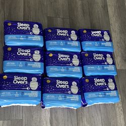 Sleep Overs Youth Underwear X-Large 85-140 lbs 9-Packs of 22 Each  (TOTAL 198)