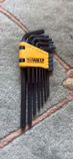 Dewalt hex key set