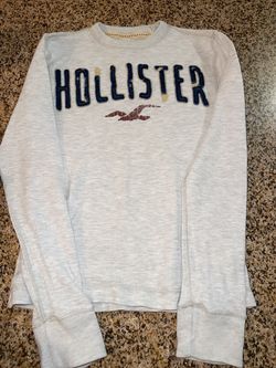 Hollister Thermal Crewneck Long Sleeve Shirt