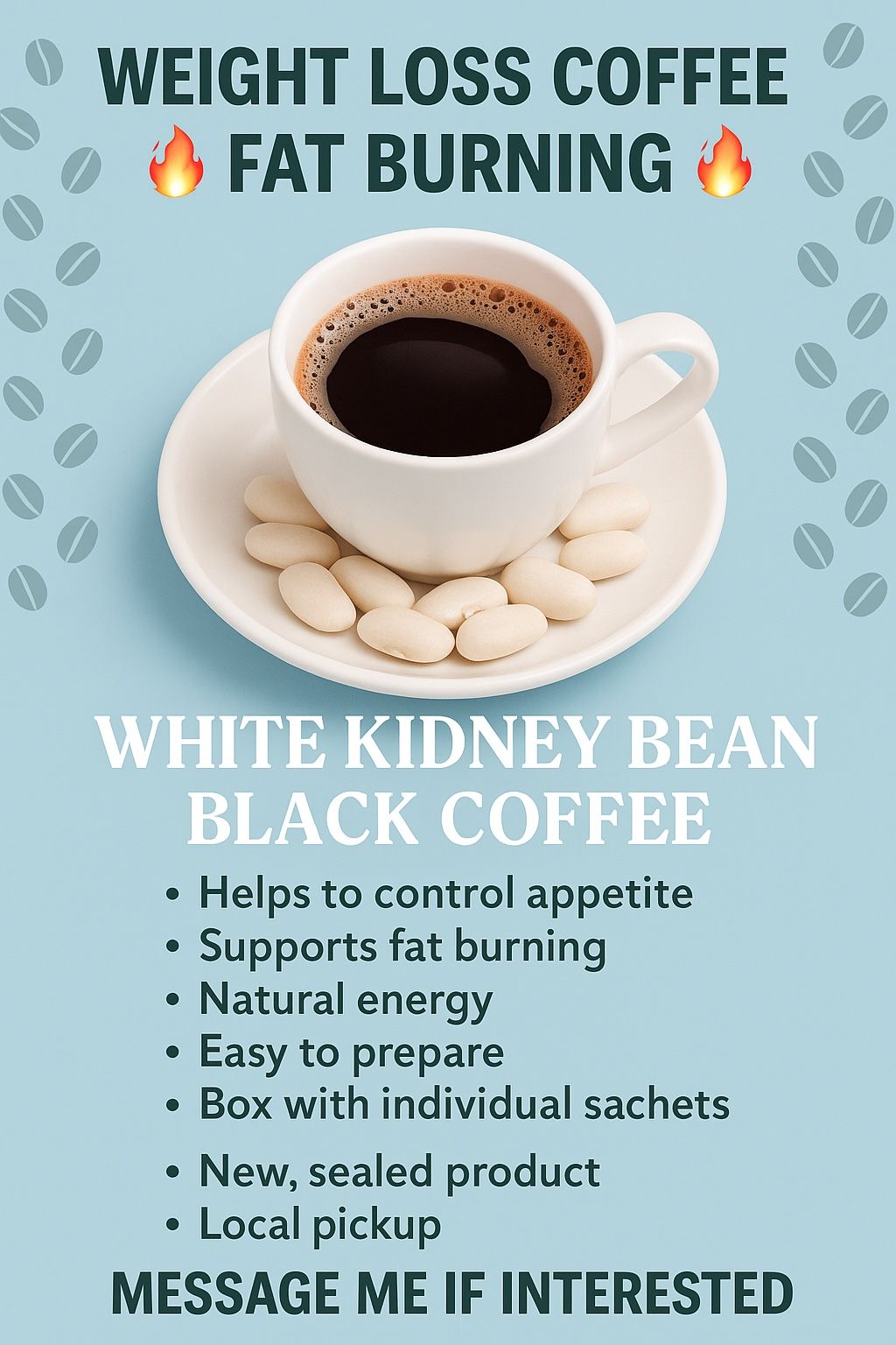 White Kidney Bean Black Coffee