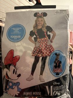 Minnie Mouse Costume Size 3/4