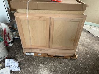 36” kitchen cabinet