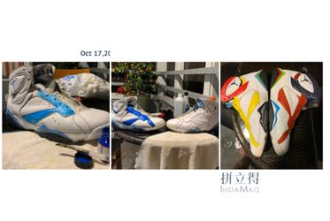 Shoes restoration / custom paint