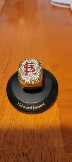 Cardinal World Series Replica Ring Decor