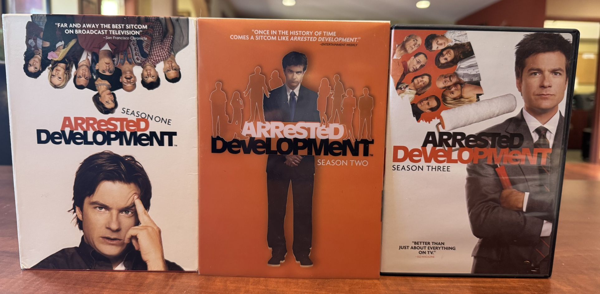 Arrested Development DVD Set Of The First 3 Series!