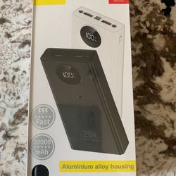 20,000 mah power bank - aluminum alloy housing