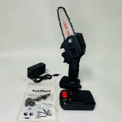 24v Mini 4-Inch Cordless Electric Portable Chainsaw