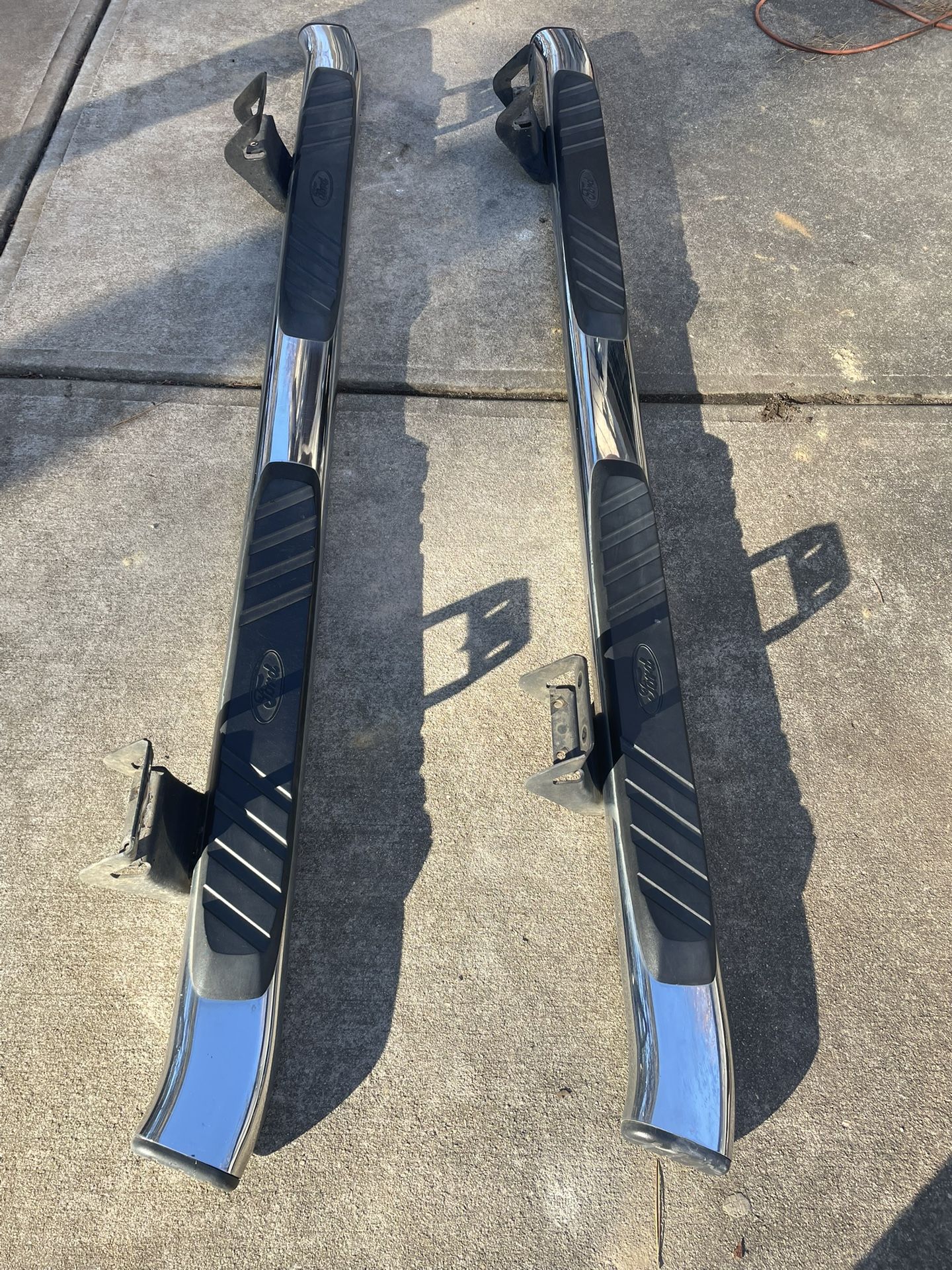 OEM Step Bars Running Boards For Ford F-150 Chrome