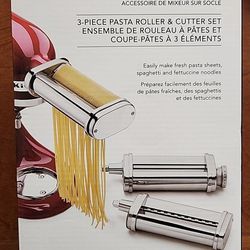 KitchenAid 3 - Piece Pasta Roller & Cutter Set