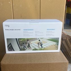 Ring Floodlight Cam Wire Pro And Stick Up Cam Battery 