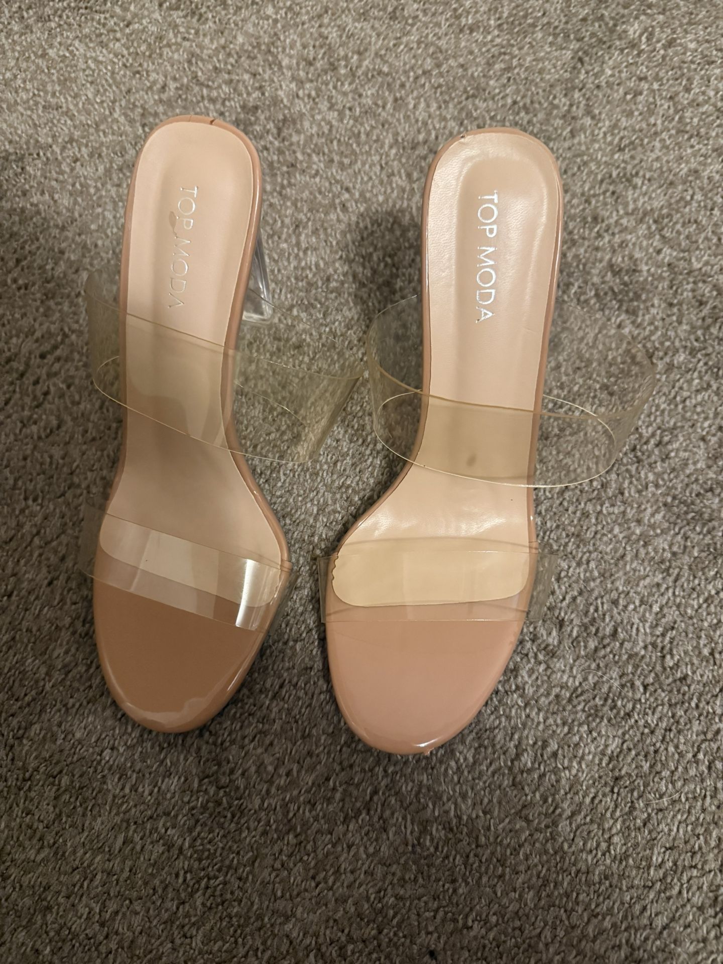 Clear Heels