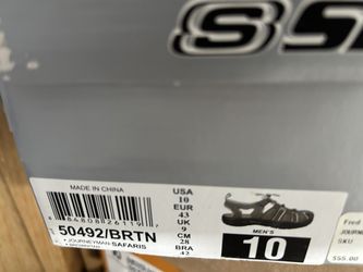 NIB Skechers Men’s Sandals Size 10