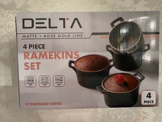 DELTA 4 PIECE RAMEKINS SET- NEW