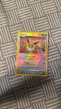 Eevee platinum reverse holo