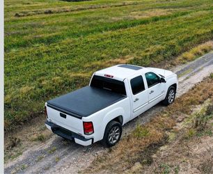 Soft Roll-Up Truck Bed Tonneau Cover, 6.5 ft