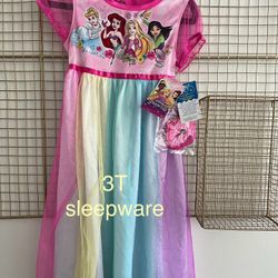 New Princess pajama 3T