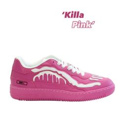 Size 5Y- ‘Killa Pink’ Bones by Watson Shoes