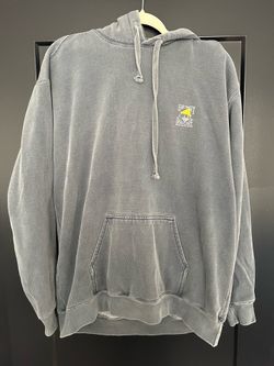 The Salty Dog Cafe Unisex Large Navy Acid Washed Hoodie