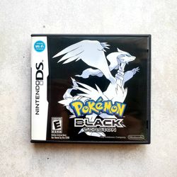 Pokemon Black Nintendo 3ds