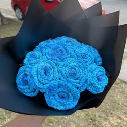 Blue Flower Bouquet 