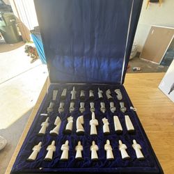 Marble Full Chess Set 