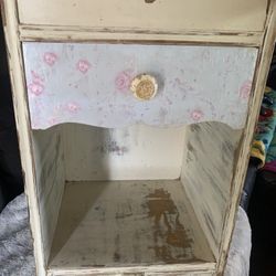 Vintage/antique Waterfall Nightstand