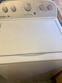 Whirlpool Washer + Samsung Electric Dryer Set $380
