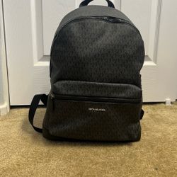 Michael Kors Cooper Backpack Mens Black Monogram New