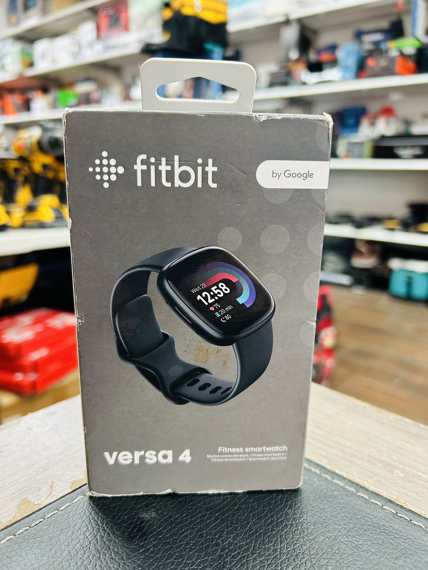 Fitbit Fitbit Versa 4 Fitness Smartwatch - Black/Graphite Aluminum