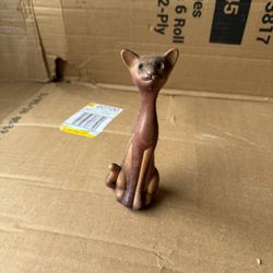 Vintage Cat & Dog Figurines – Decorative Animal Set (2 pcs)