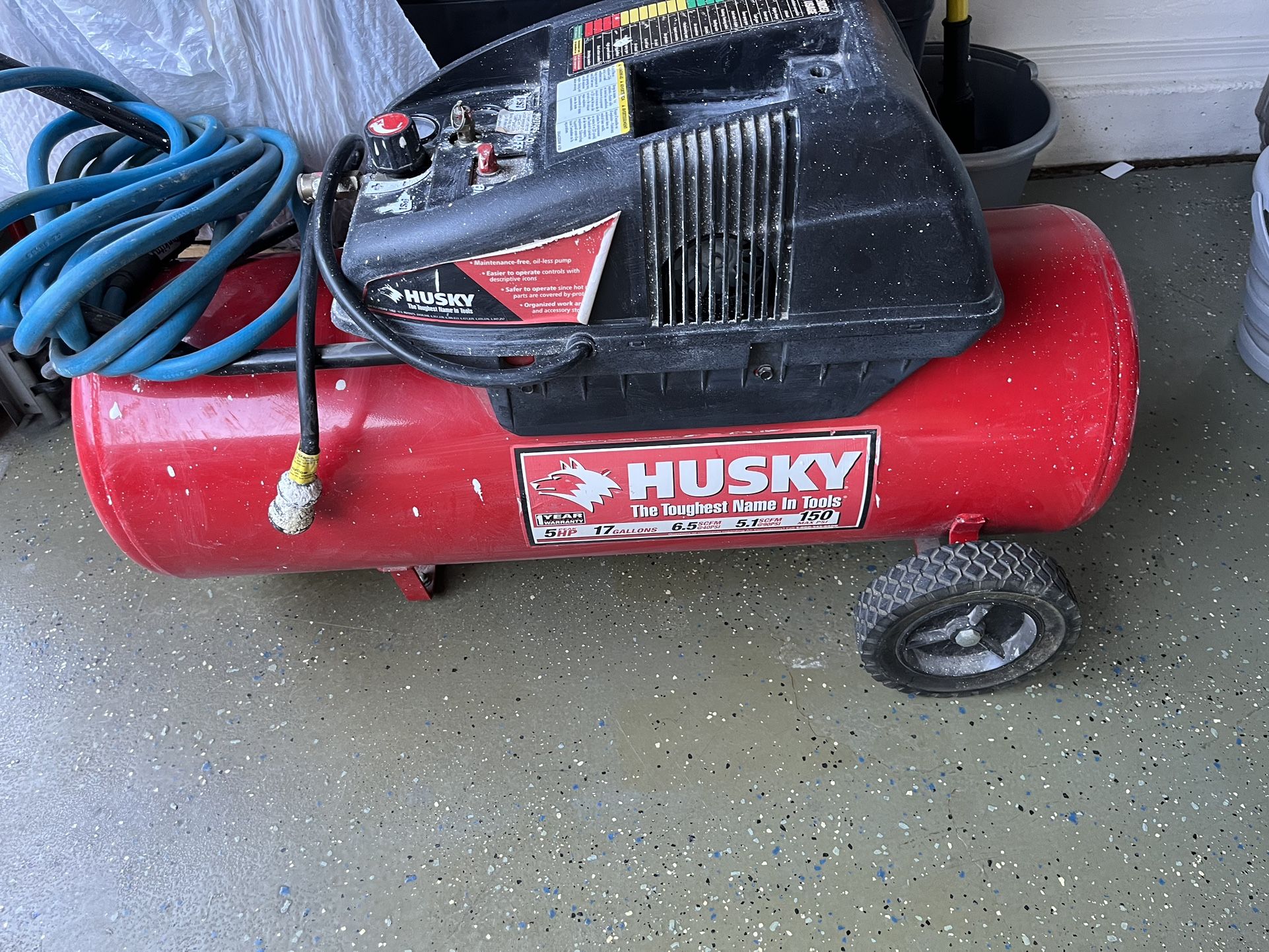 Husky Air Compressor Good Condition 