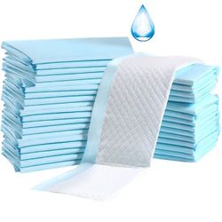Baby Disposable Underpad 100 Count Incontinence Changing Pad Baby Diapers Newborn Pads Soft Breathable Waterproof Leak Proof Quick Absorb 13X18 Inch