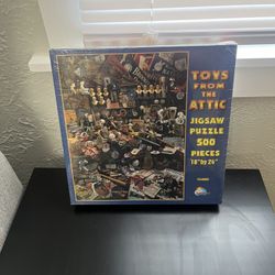 Vintage Toys In The Attic Puzzle 