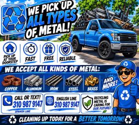 Free scrap metal pickup