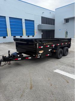 DUMP TRAILER 7X14