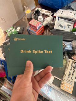 Drink spike test
