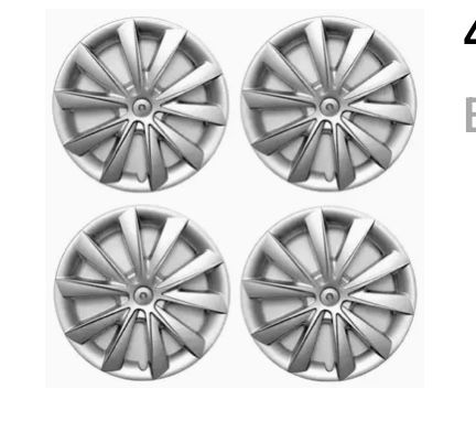 Tesla Model 3 hubcaps