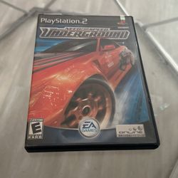 Need For Speed Underground  Ps2 
