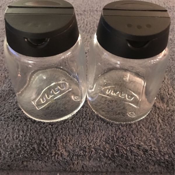 Ikea Glass Salt And Pepper Shakers for Sale in Snohomish, WA OfferUp