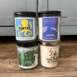 Small Bath And Body Works Candles