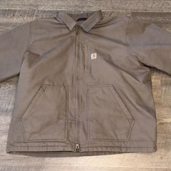 Carhartt Men’s Loose Fit Duck Sherpa Fleece Lined  Coat (3XL)