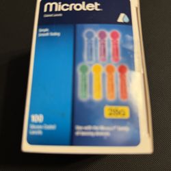 Microlet colored lancets